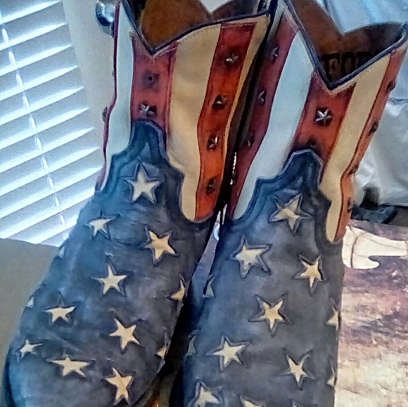 American Rebel Colt Ford Old Glory Boots - Picture 5 of 7